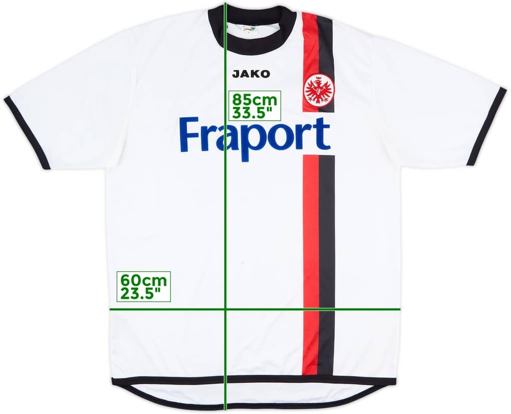 2005-06 Eintracht Frankfurt Away Shirt - 6/10 - (XL)