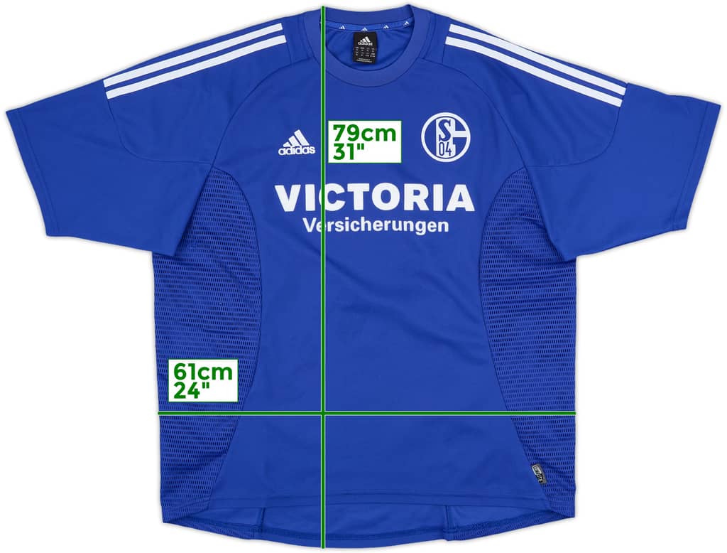2002-04 Schalke Home Shirt - 8/10 - (XL)