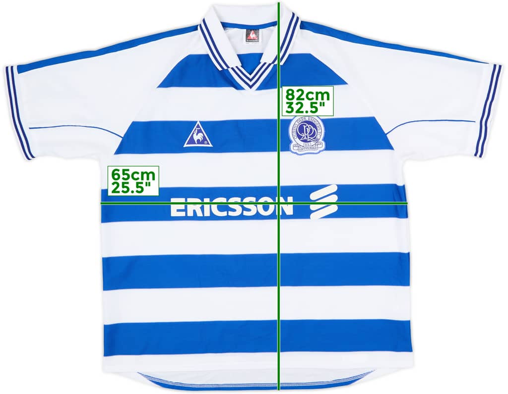 2000-01 QPR Home Shirt - 8/10 - (XL)