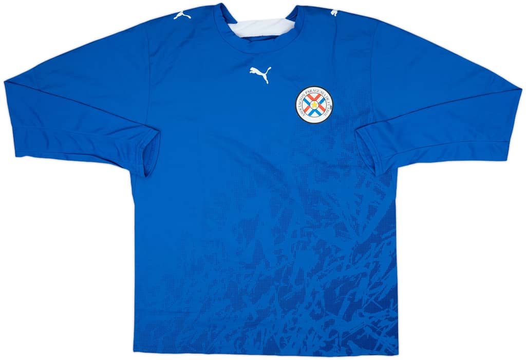 2006-07 Paraguay Away L/S Shirt - 5/10 - (L)