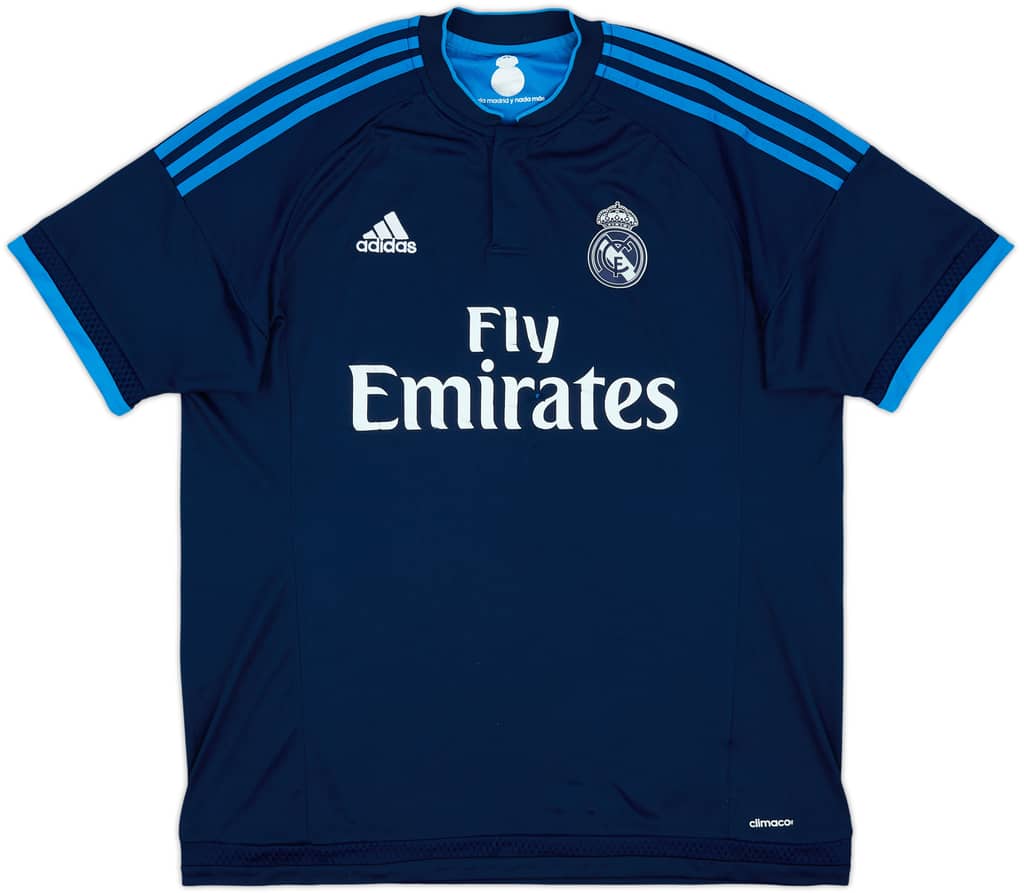 2015-16 Real Madrid Third Shirt - 5/10 - (L)