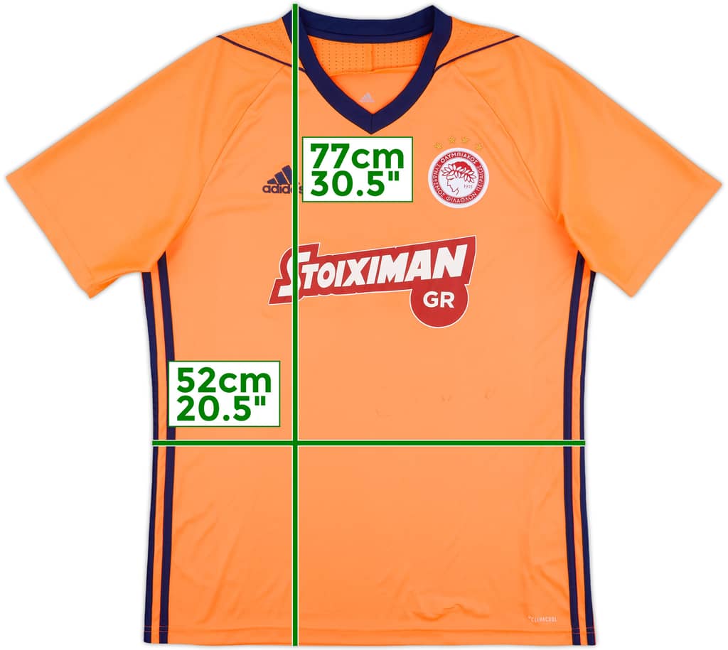 2017-18 Olympiakos Away Shirt - 5/10 - (L)