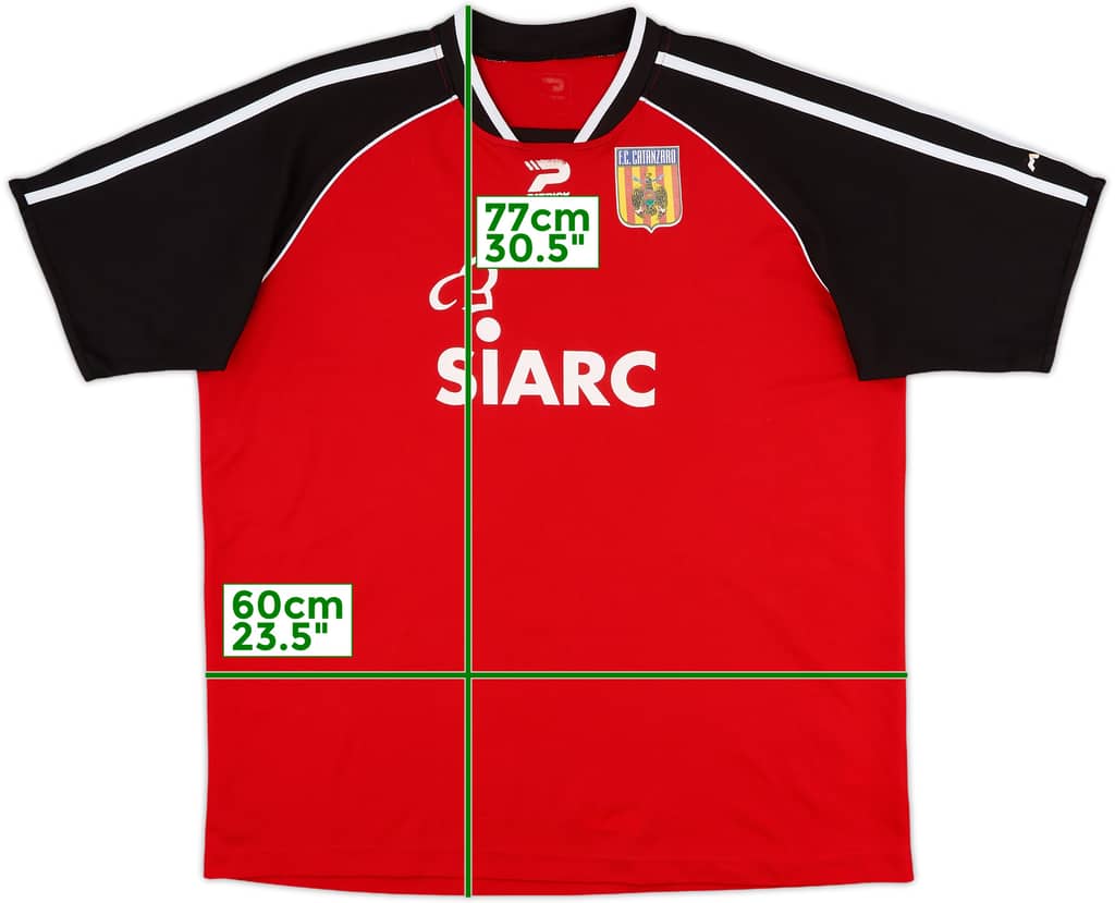 2008-09 Catanzaro Patrick Training Shirt - 7/10 - (XL)