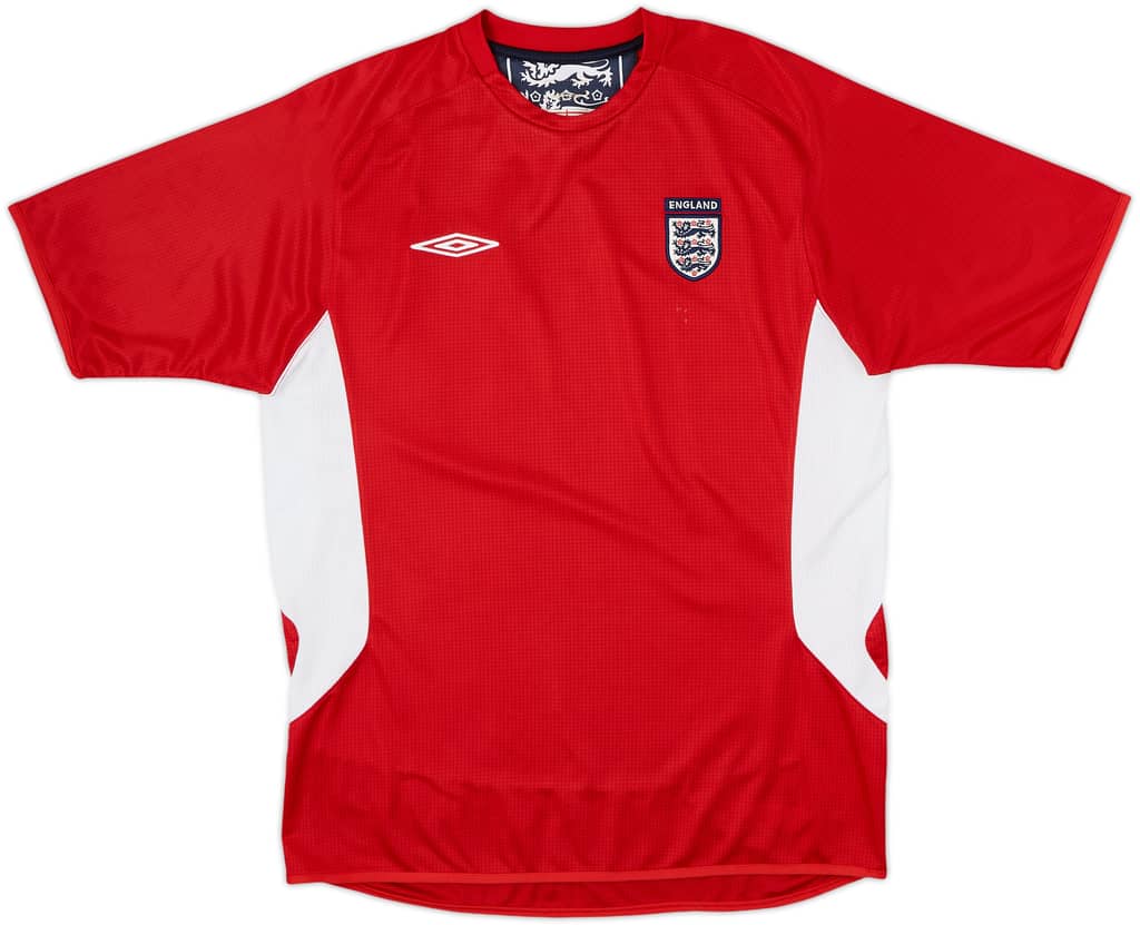 2004-05 England Umbro Training Shirt - 8/10 - (L)