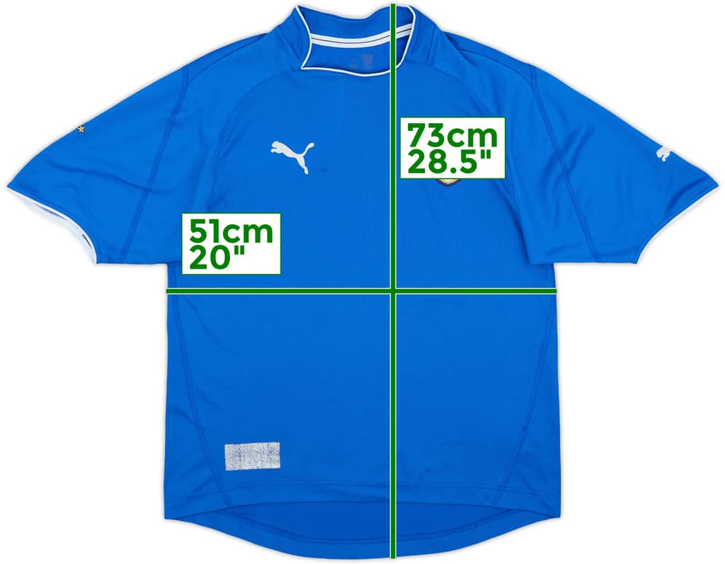 2003-04 Italy Home Shirt - 6/10 - (M)