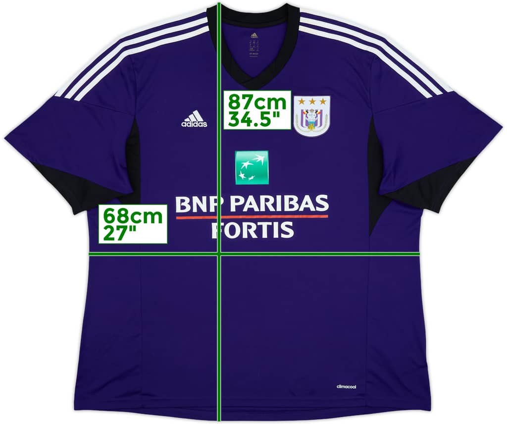 2013-14 Anderlecht Home Shirt - 8/10 - (3XL)