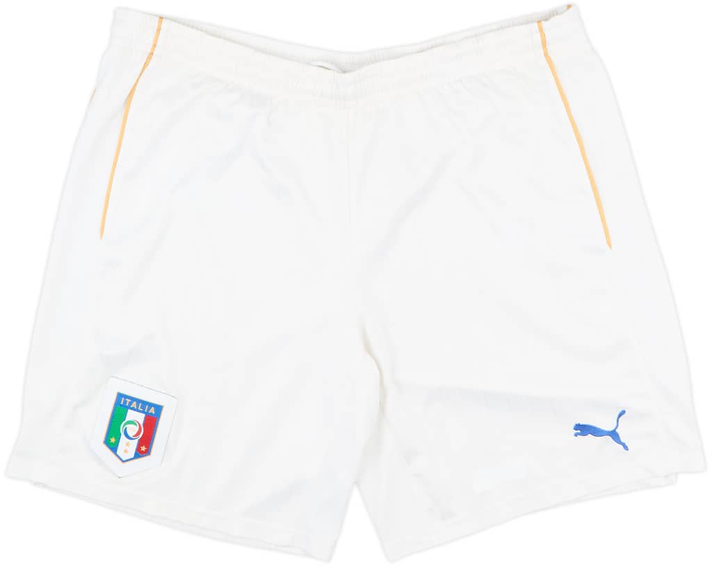 2016-17 Italy Home Shorts - 7/10 - (L)
