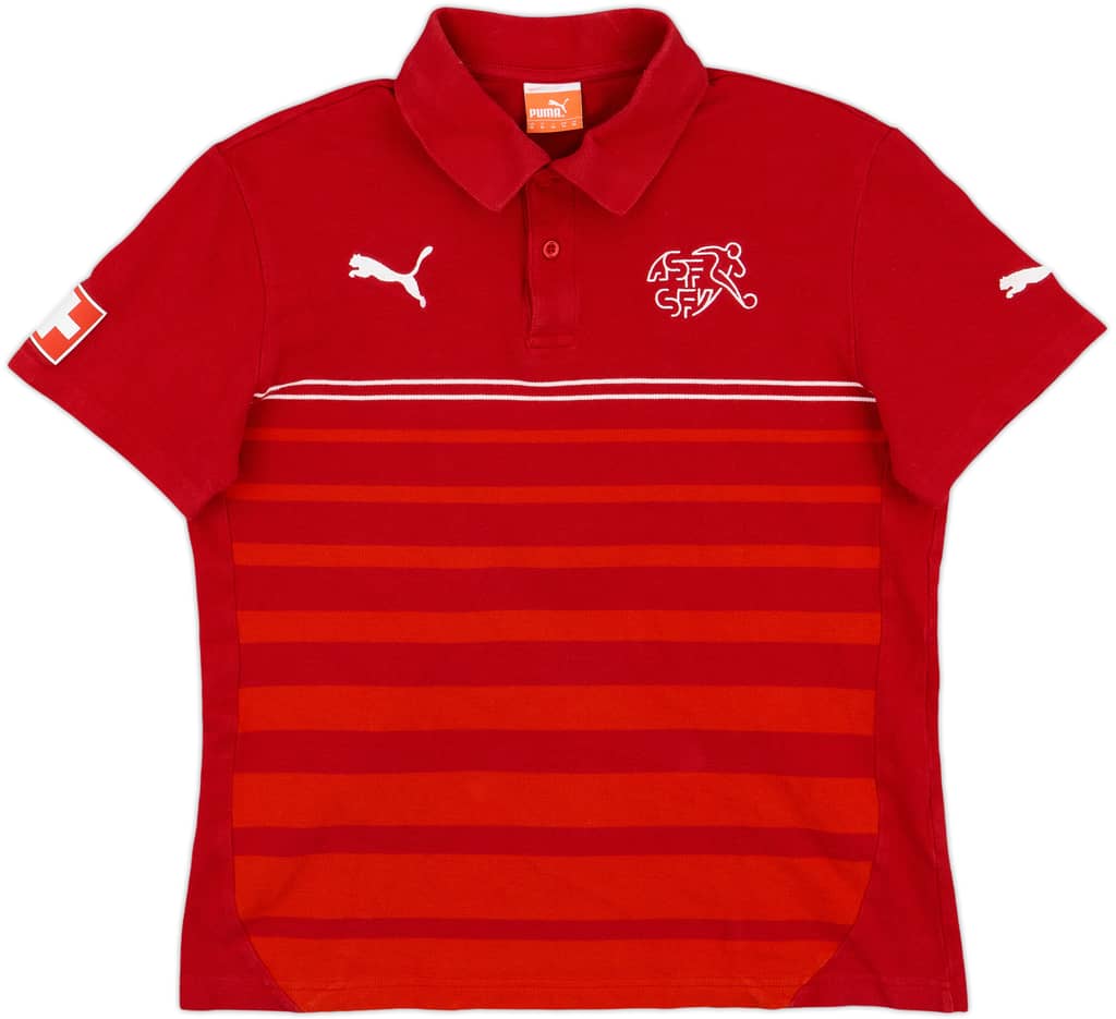 2012-14 Switzerland Puma Polo Shirt - 9/10 - (Women's M)