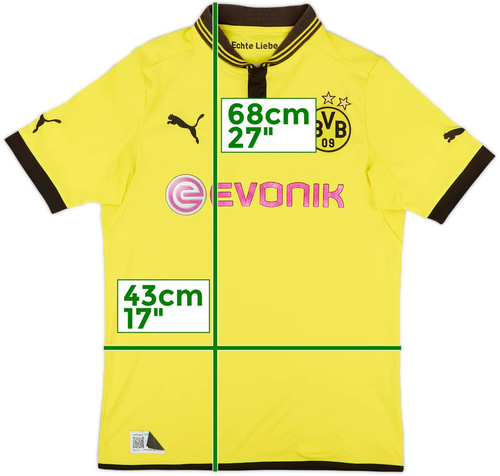 2012-13 Borussia Dortmund Home Shirt - 6/10 - (XL.Boys)