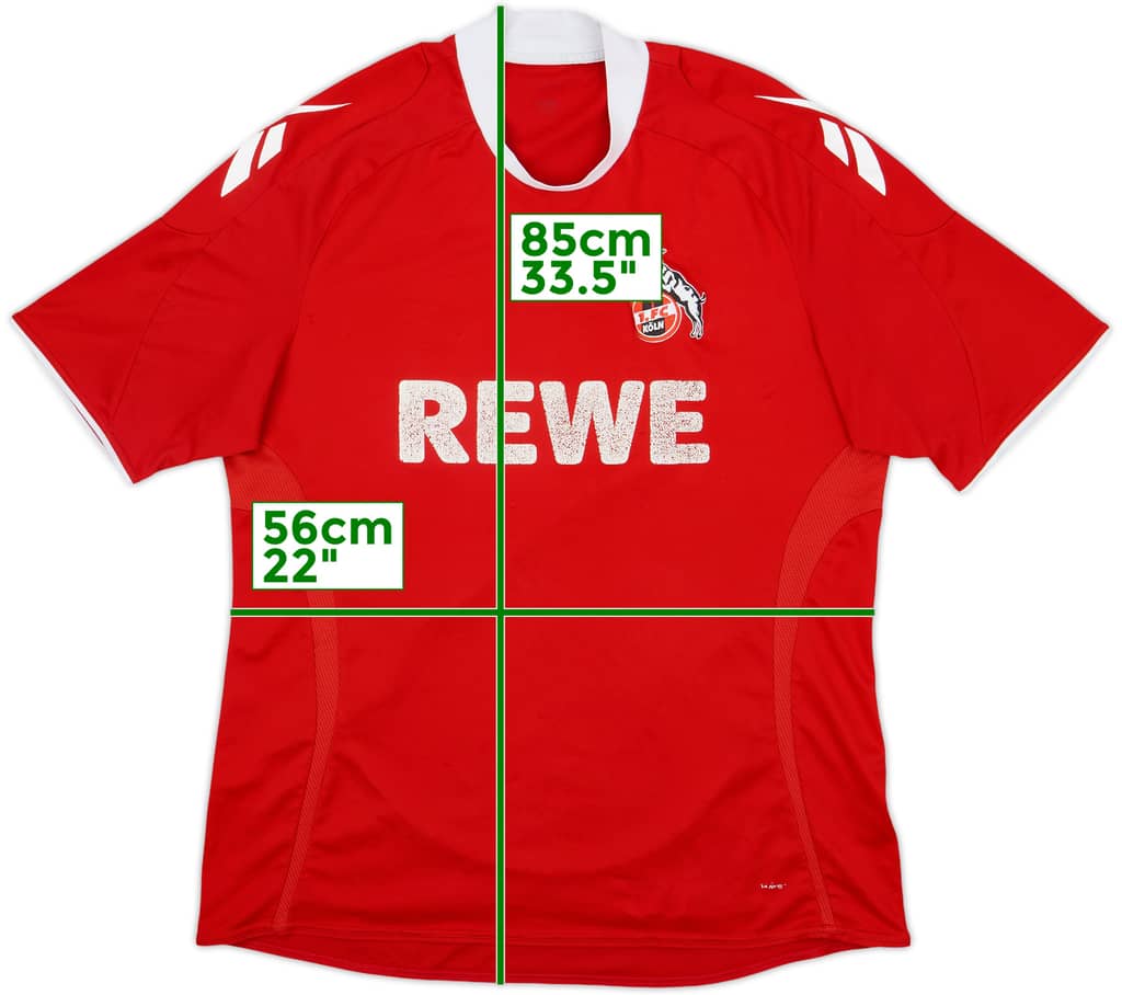2008-09 FC Koln Home Shirt - 5/10 - (XL)