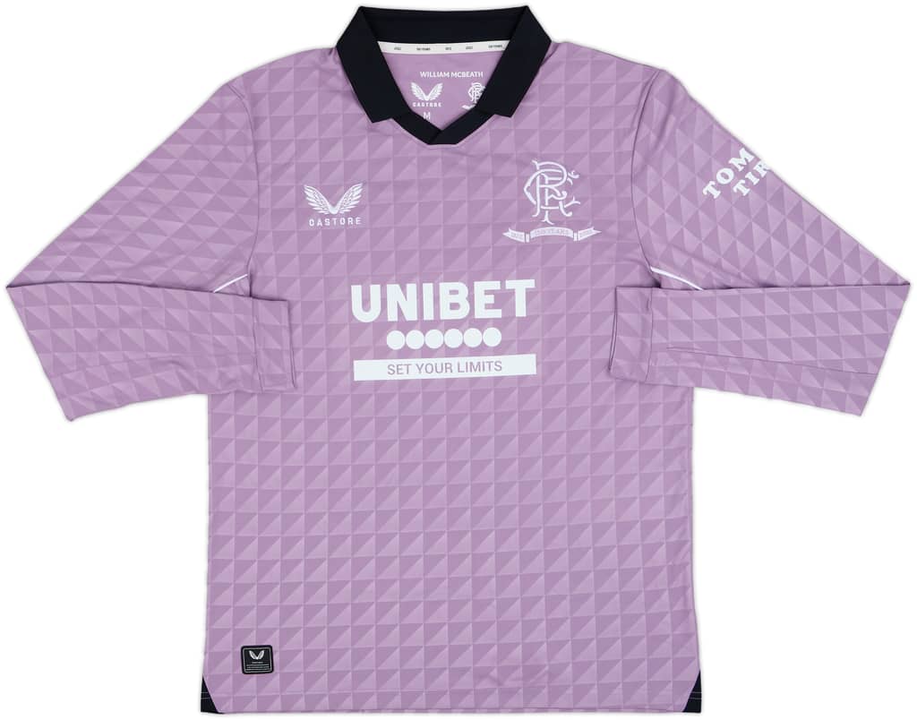 2021-22 Rangers '150 Years Anniversary' Third L/S Shirt - 10/10 - (M)