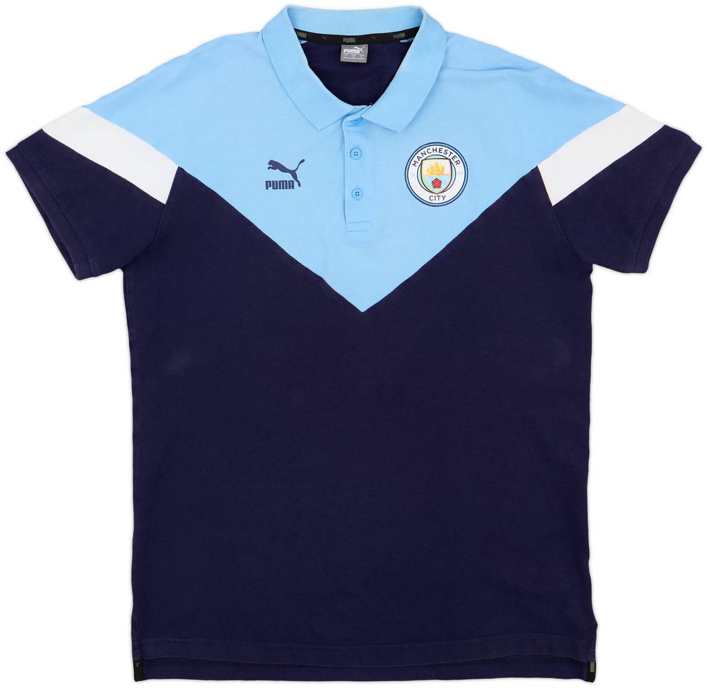 2019-20 Manchester City Puma Polo Shirt - 9/10 - (L)
