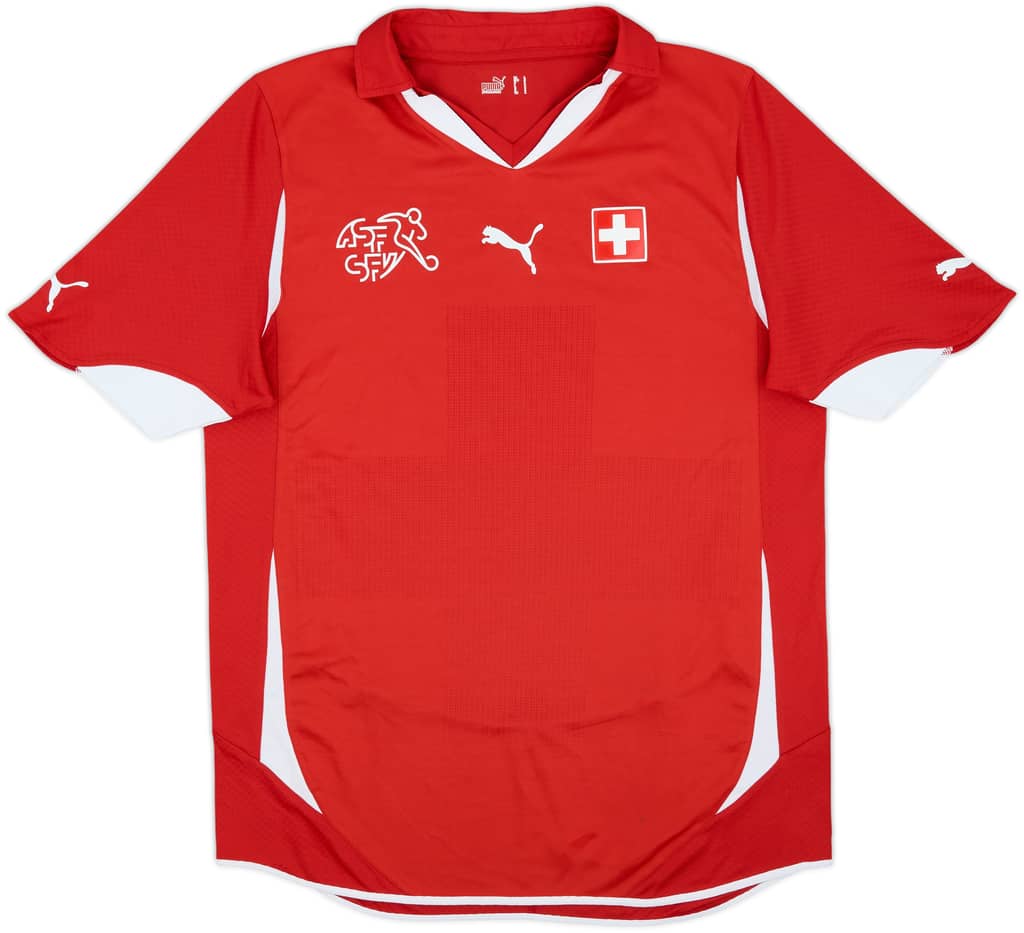 2010-11 Switzerland Home Shirt - 7/10 - (L)