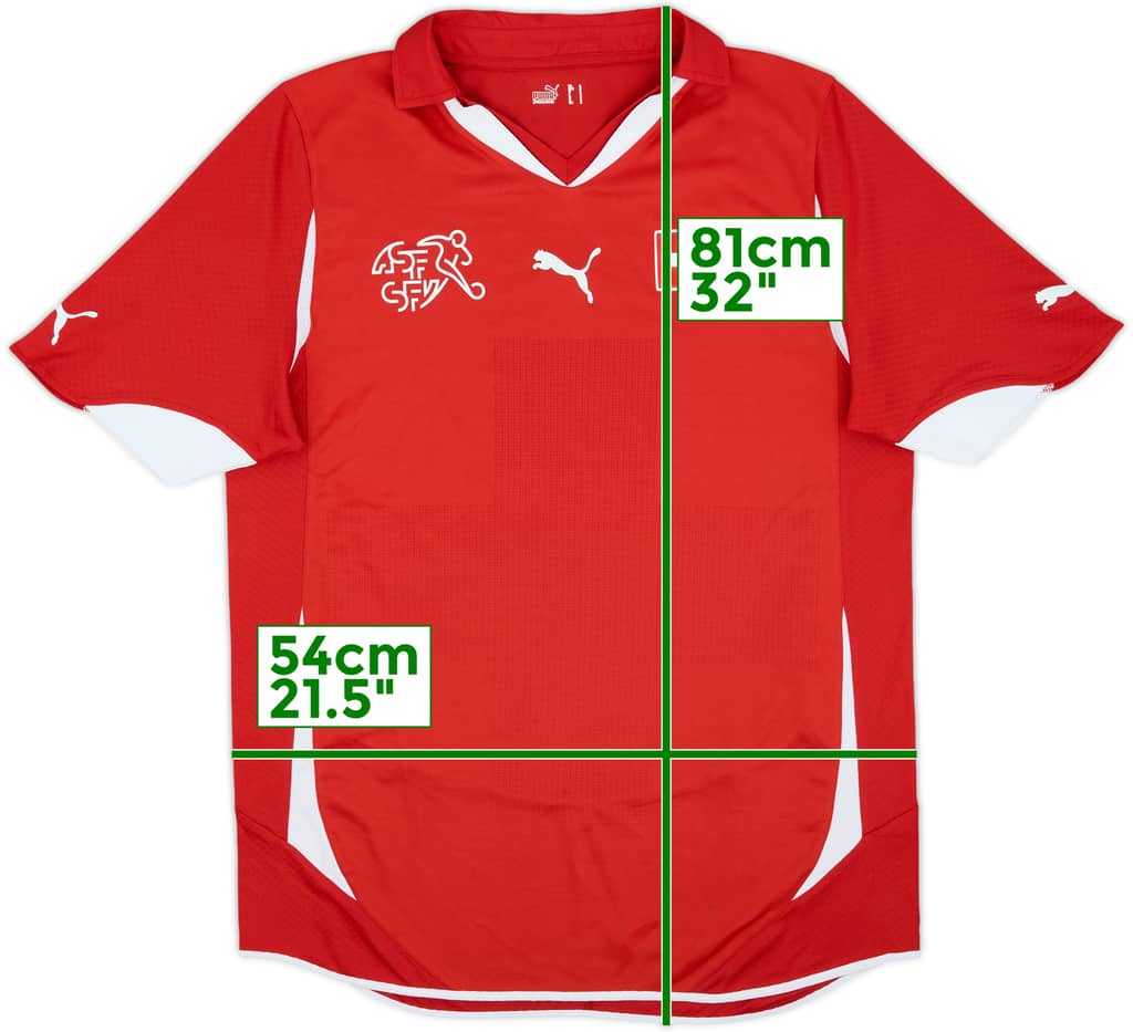 2010-11 Switzerland Home Shirt - 7/10 - (L)