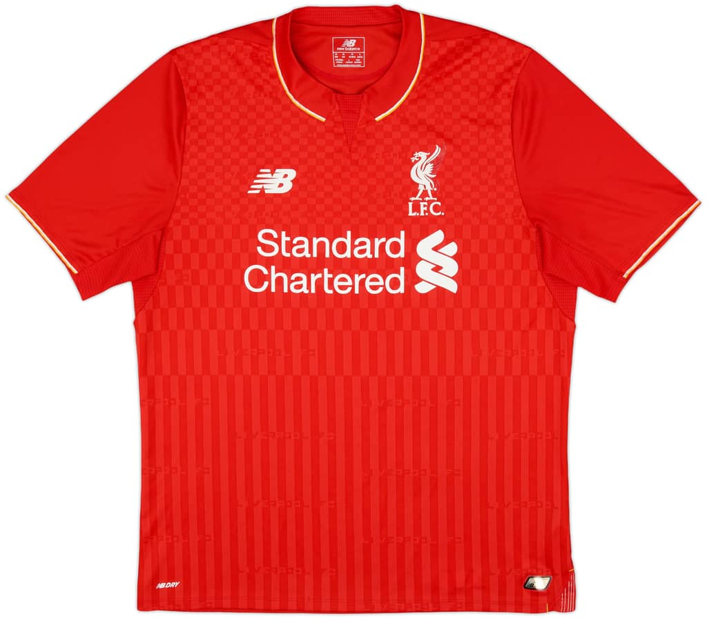 2015-16 Liverpool Home Shirt - 4/10 - (M)