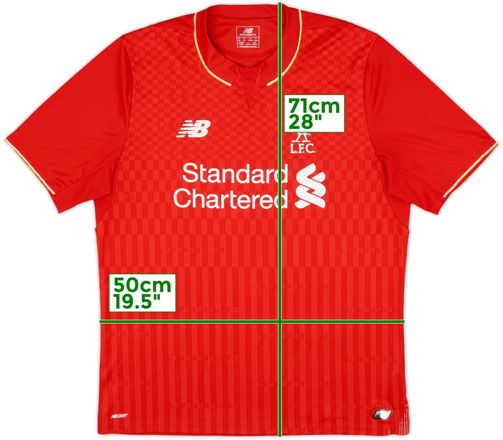 2015-16 Liverpool Home Shirt - 4/10 - (M)