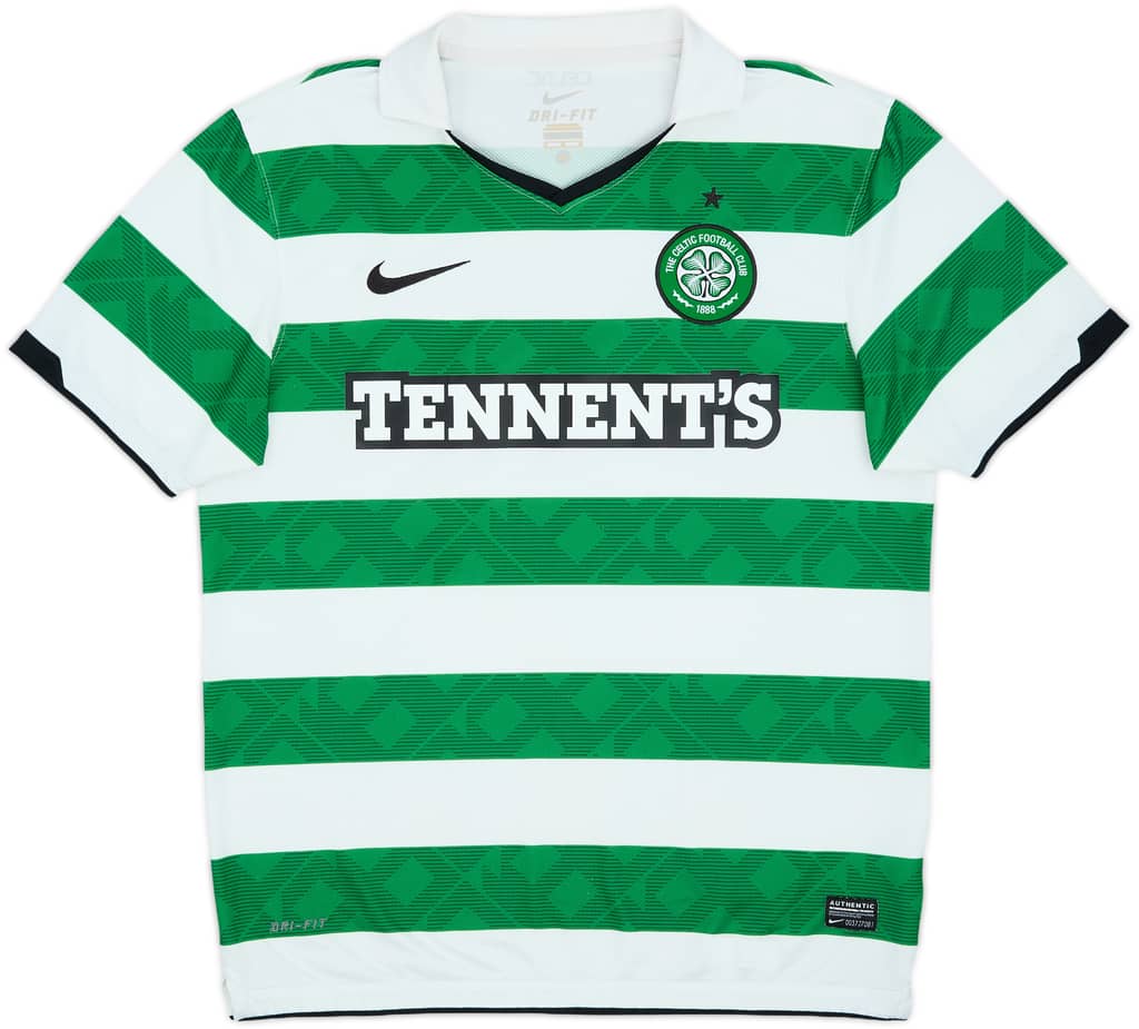 2010-12 Celtic Home Shirt - 7/10 - (M)