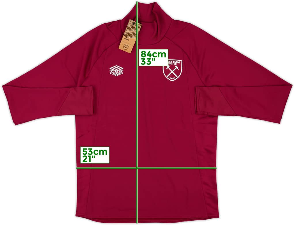 2023-24 West Ham Umbro Drill Top (M)
