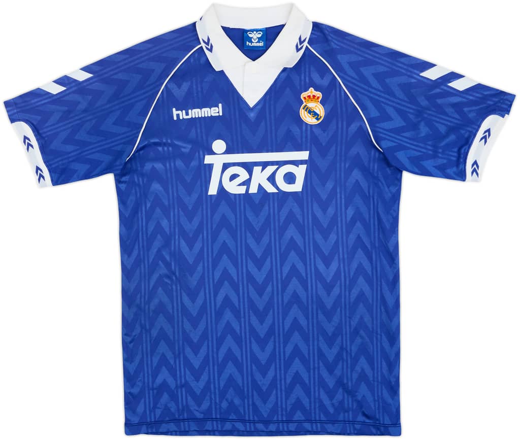 1992-93 Real Madrid Away Shirt - 9/10 - (L)