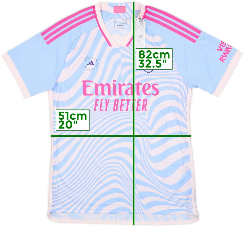 2023-24 Arsenal adidas Stella McCartney Away Shirt (L)
