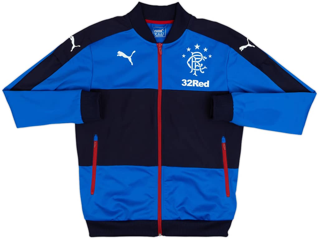 2013-14 Rangers Puma Track Jacket - 8/10 - (S)