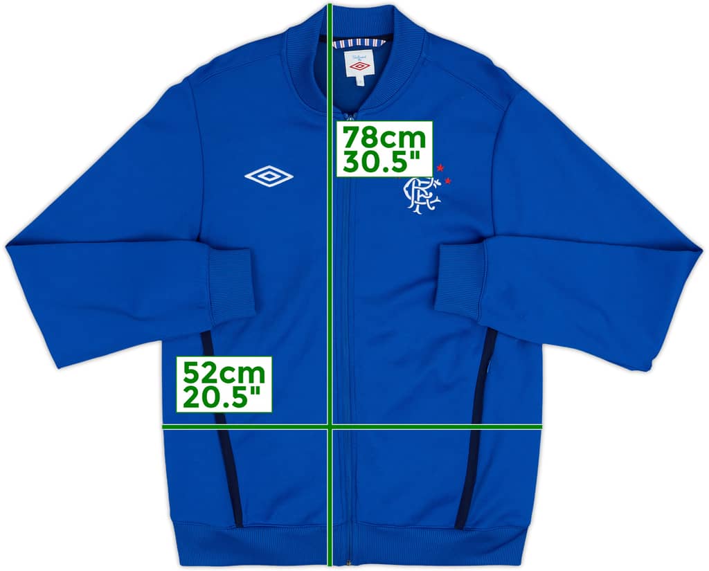 2012-13 Rangers Umbro Track Jacket - 8/10 - (M)