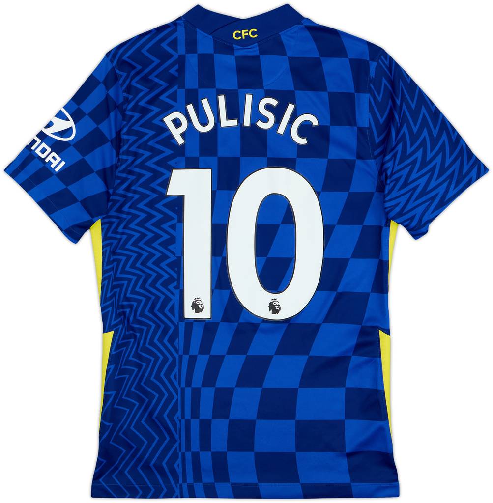 2021-22 Chelsea Home Shirt Pulisic #10 - 10/10 - (S)