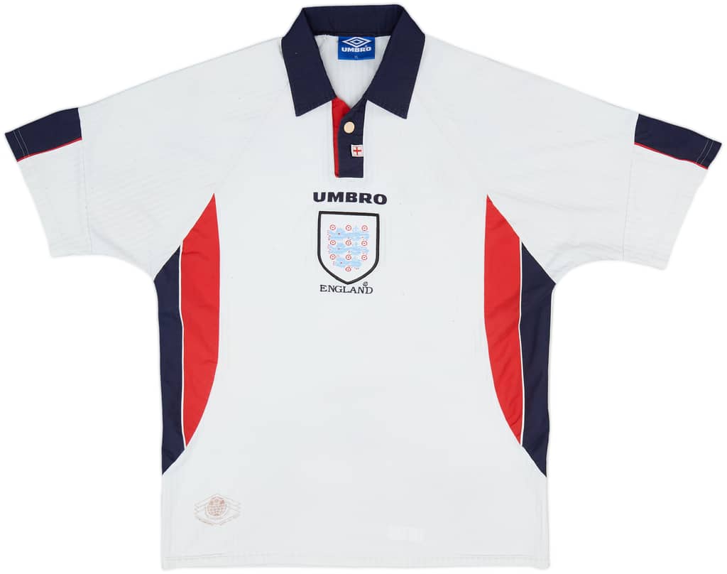 1997-99 England Home Shirt - 5/10 - (XL)