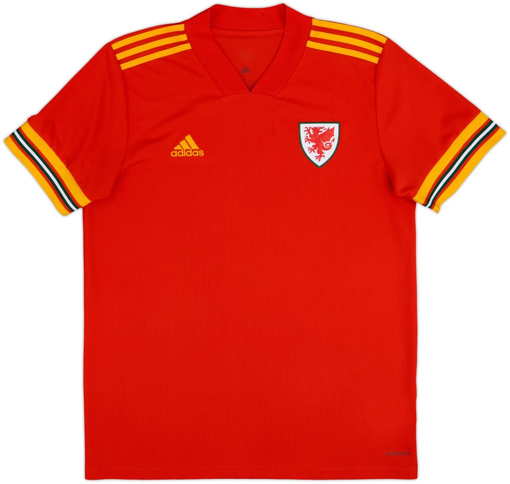 2020-21 Wales Home Shirt - 9/10 - (L)