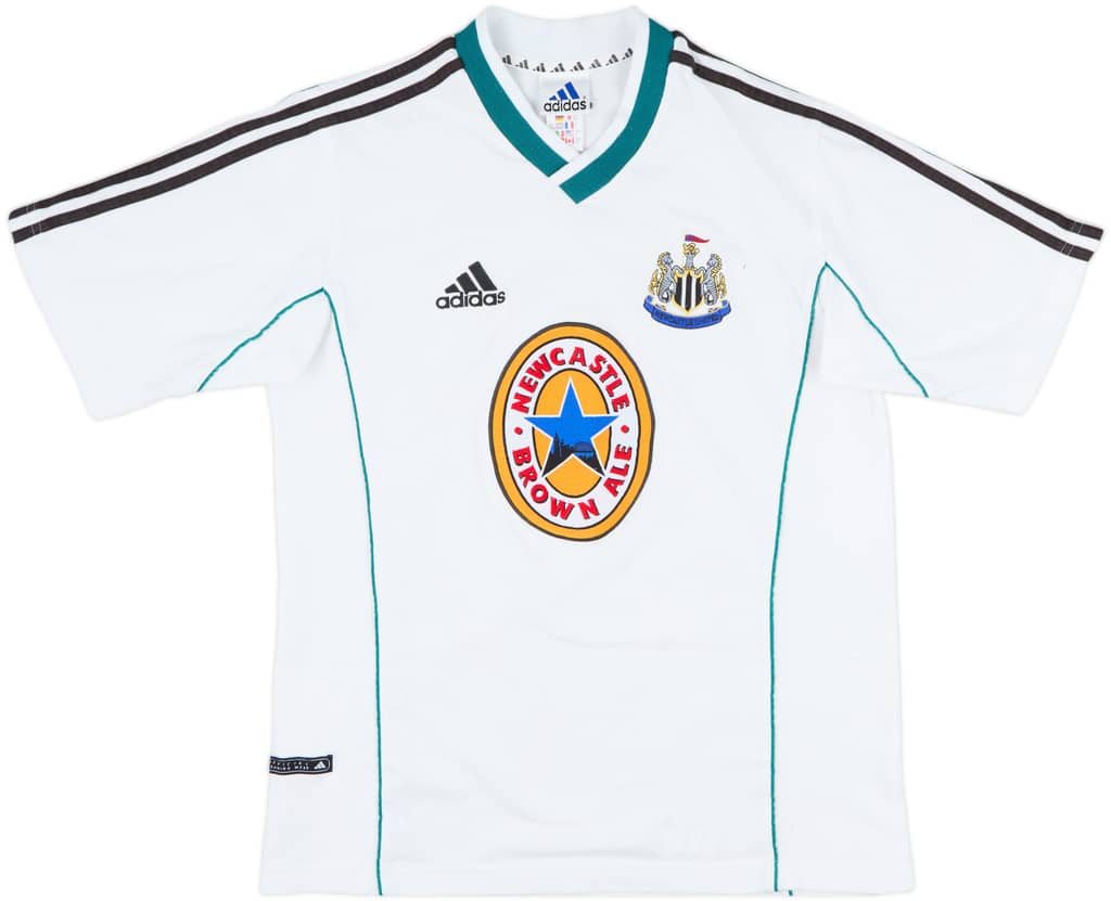 1999-00 Newcastle adidas Cotton Tee - 9/10 - (S)
