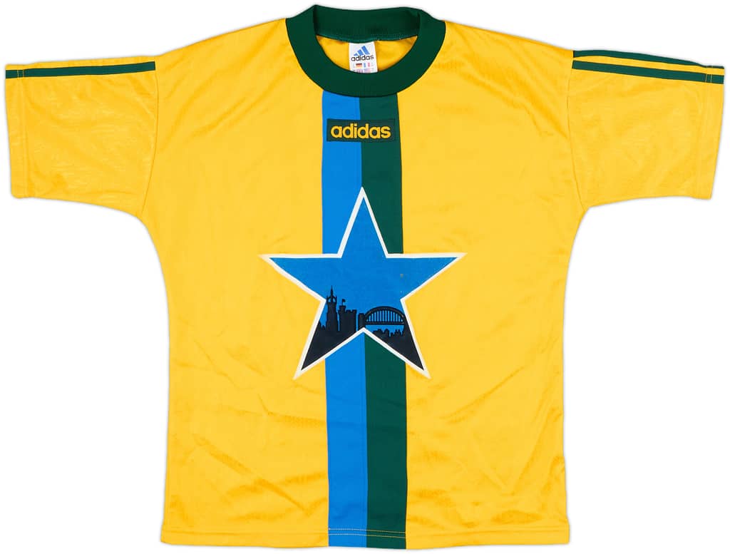 1995-96 Newcastle adidas Training Shirt - 6/10 - (Y)