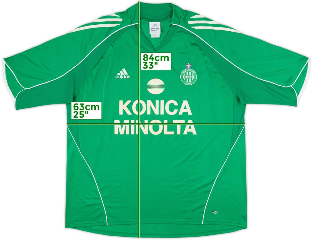 2005-06 Saint Etienne Home Shirt - 6/10 - (XXL)