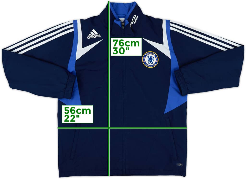 2007-08 Chelsea adidas Track Jacket - 8/10 - (M)