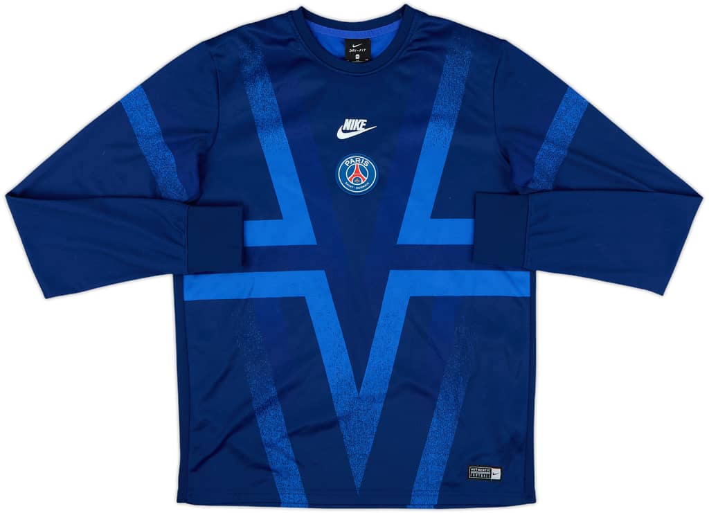 2019-20 Paris Saint-Germain Nike Sweat Top - 7/10 - (XL.Boys)