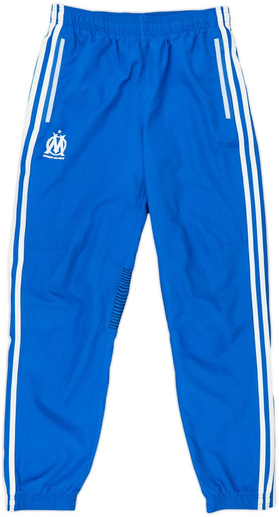 2015-16 Olympique Marseille adidas Track Pants/Bottoms - 9/10 - (L.Boys)