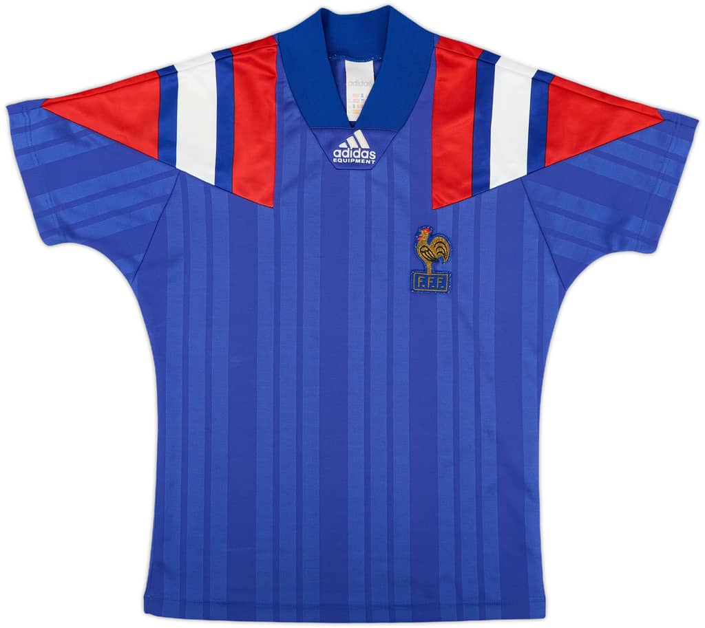 1992-94 France Home Shirt - 7/10 - (XS)