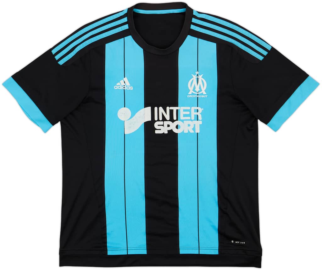 2015-16 Olympique Marseille Away Shirt - 7/10 - (L)