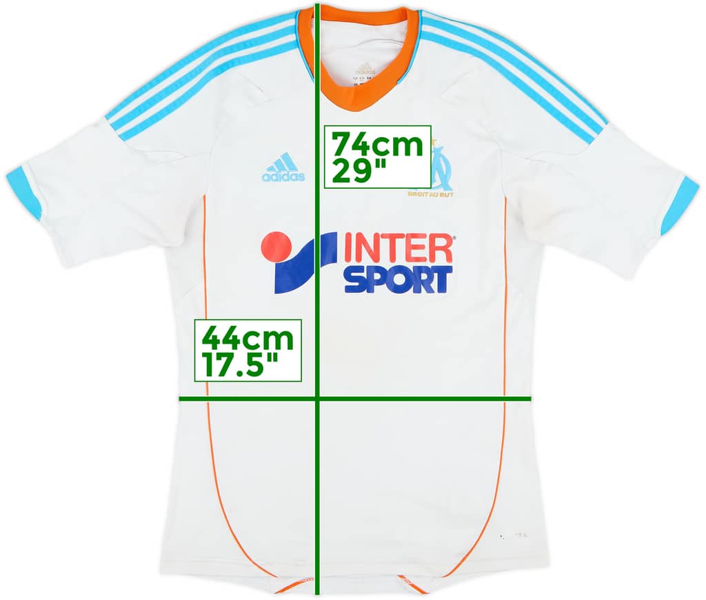 2012-13 Olympique Marseille Home Shirt - 6/10 - (S)