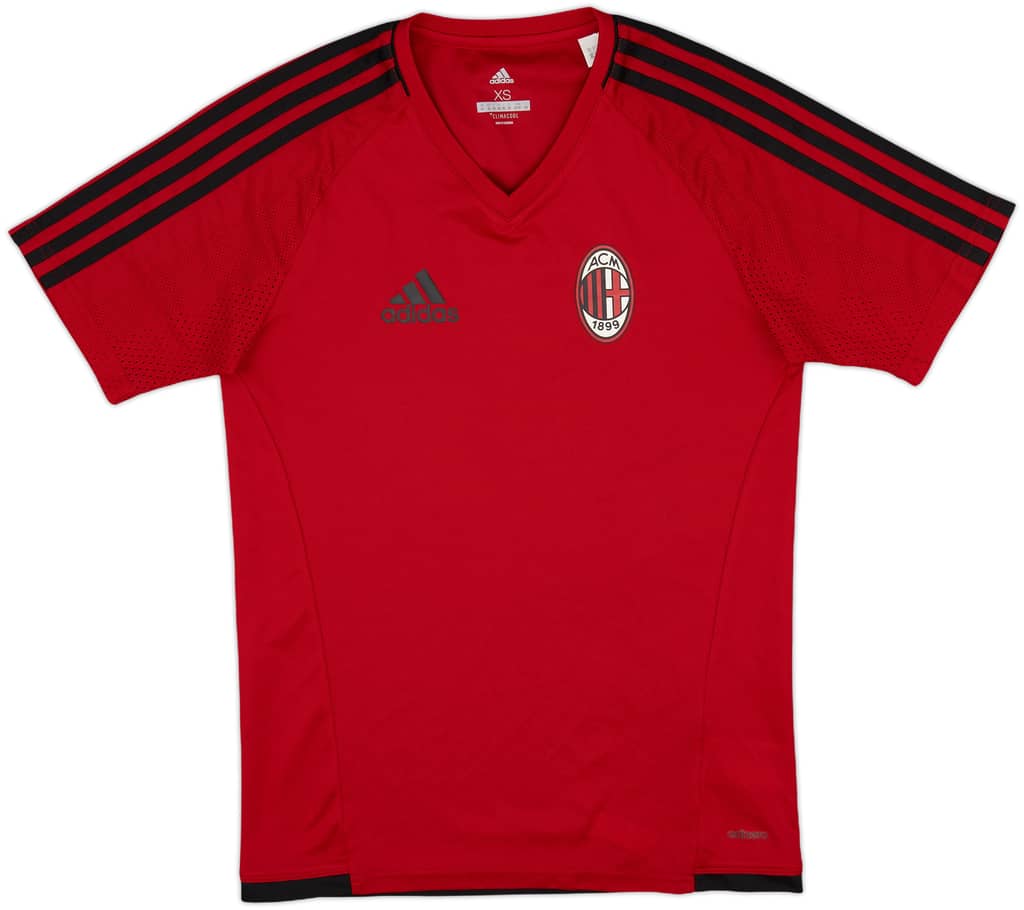 2017-18 AC Milan adizero Training Shirt - 9/10 - (XS)