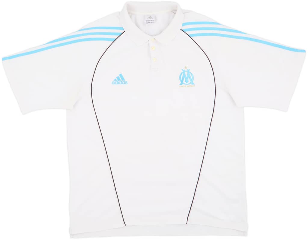 2005-06 Olympique Marseille adidas Polo Shirt - 6/10 - (XXL)