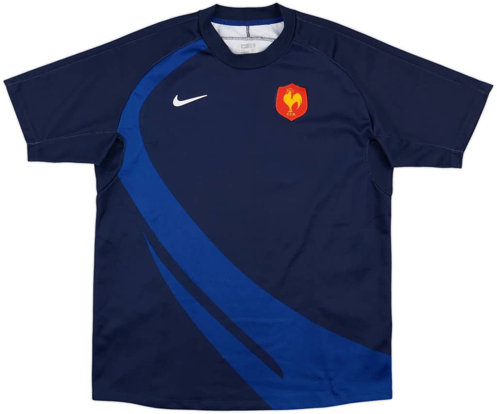 2007-08 France Rugby Home Shirt - 5/10 - (L)