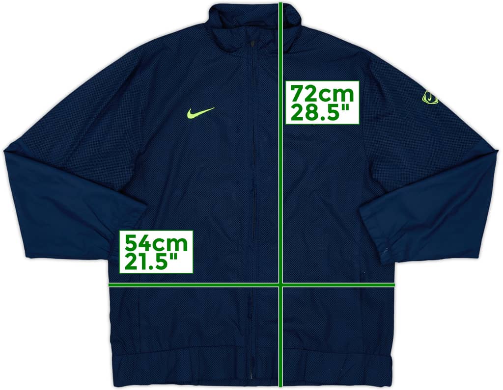 2008-09 Barcelona Nike Track Jacket - 8/10 - (XL.Boys)