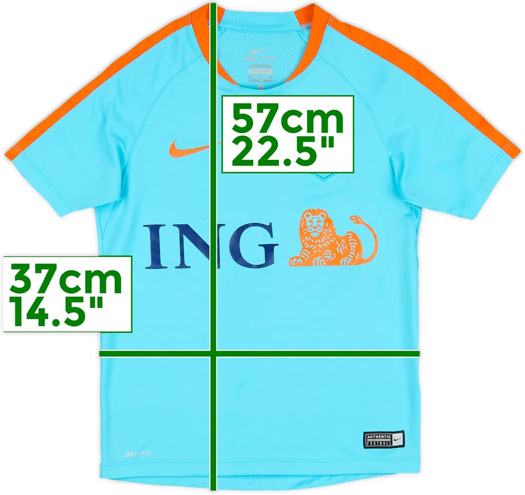 2016-17 Netherlands Nike Training Shirt - 6/10 - (S.Boys)