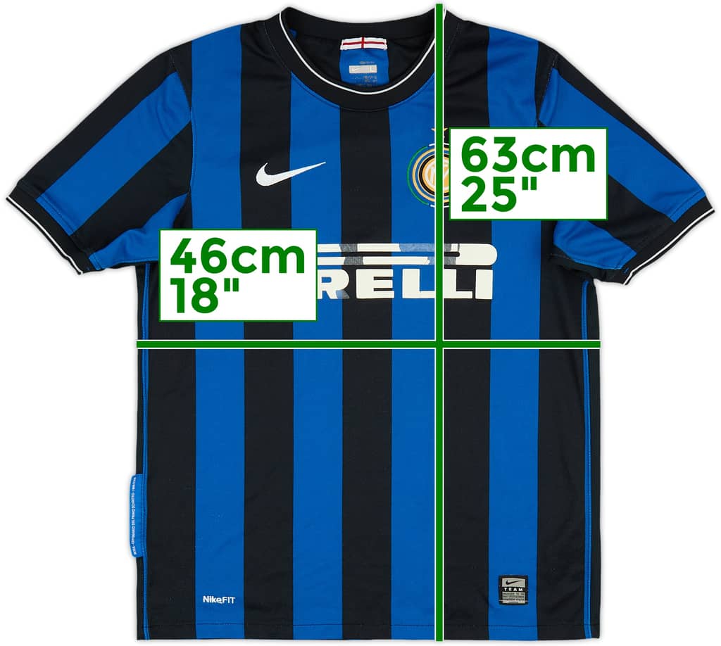 2009-10 Inter Milan Home Shirt - 5/10 - (L.Boys)
