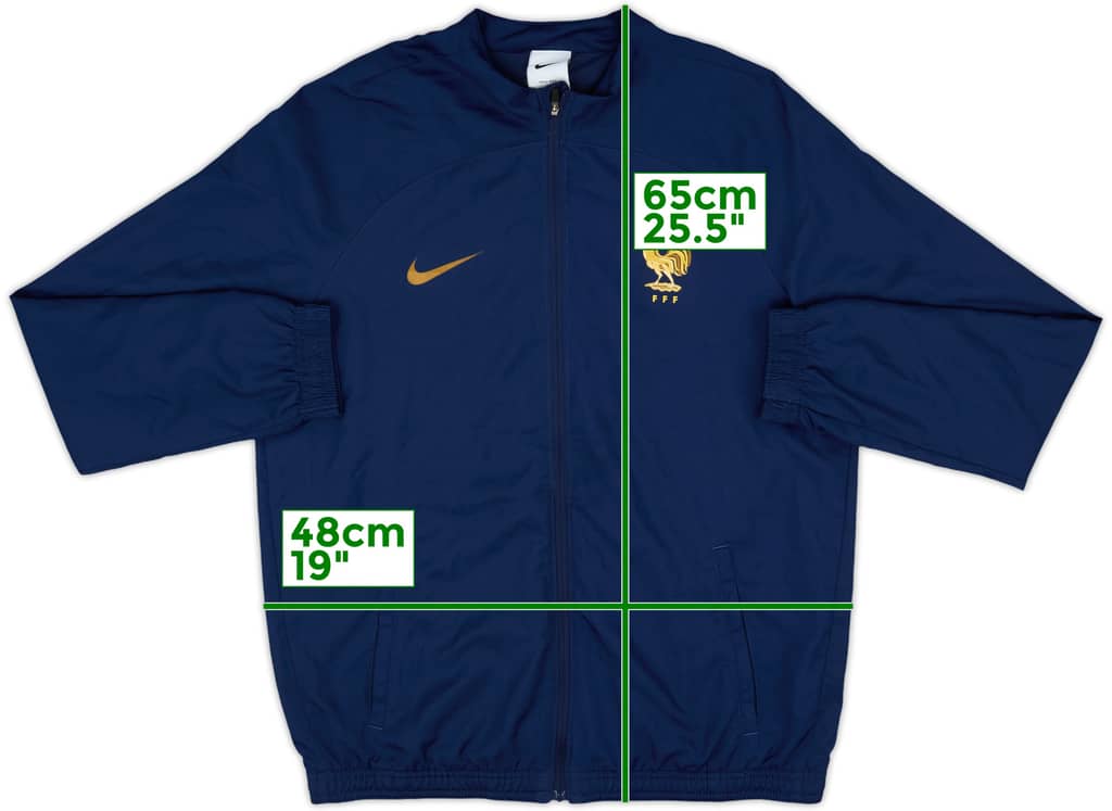 2022-23 Paris Saint-Germain Nike Track Jacket - 9/10 - (XL.Boys)