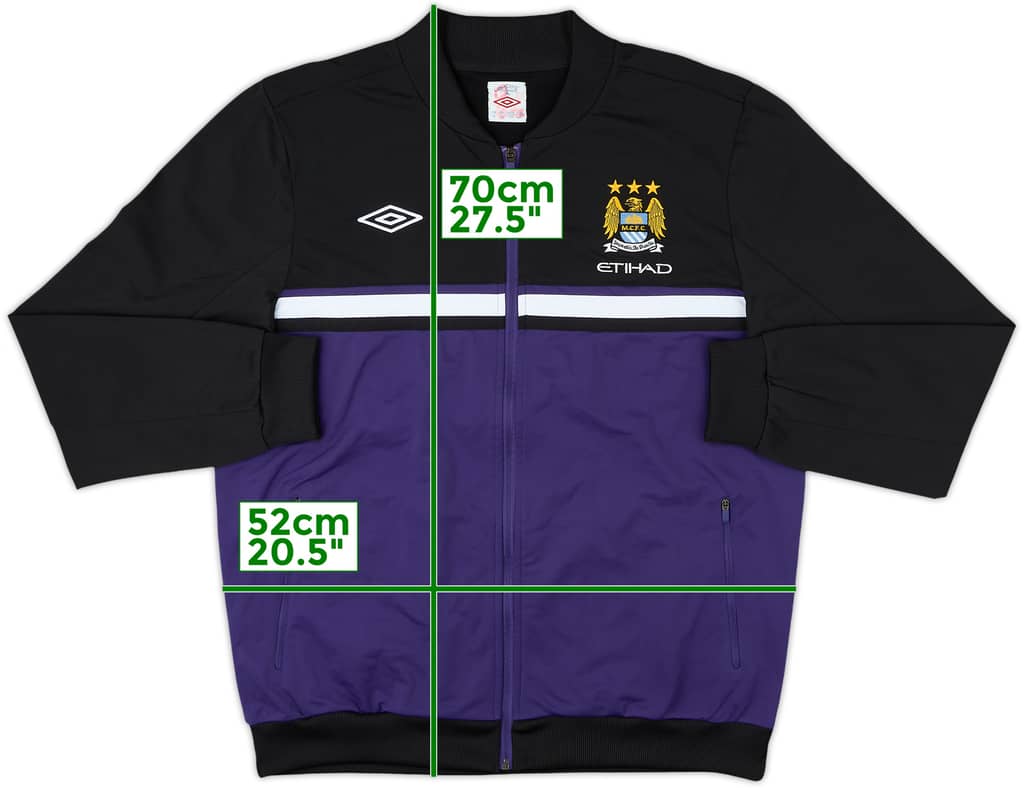 2012-13 Manchester City Umbro Track Jacket - 8/10 - (XL)