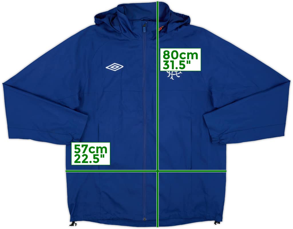 2011-12 Rangers Umbro Track Jacket - 9/10 - (M)
