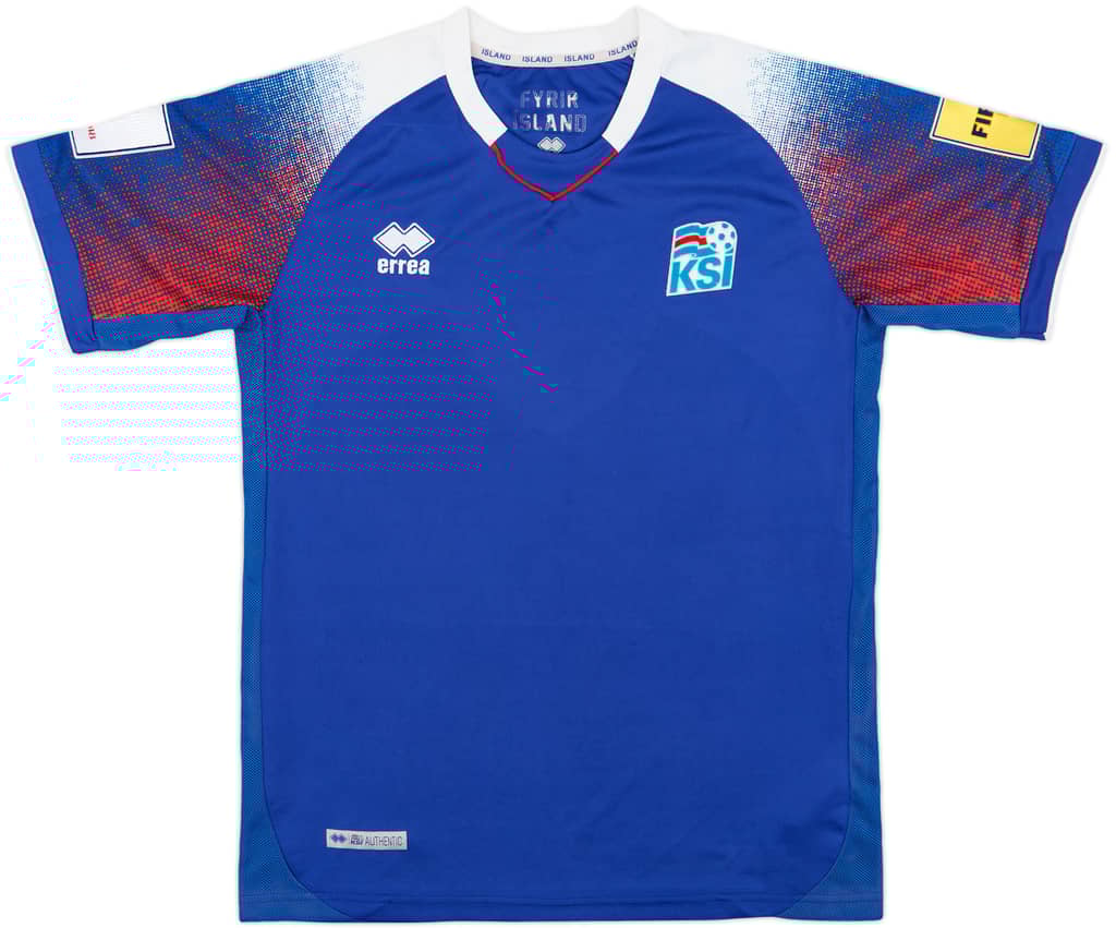 2018-19 Iceland Home Shirt - 7/10 - (M)