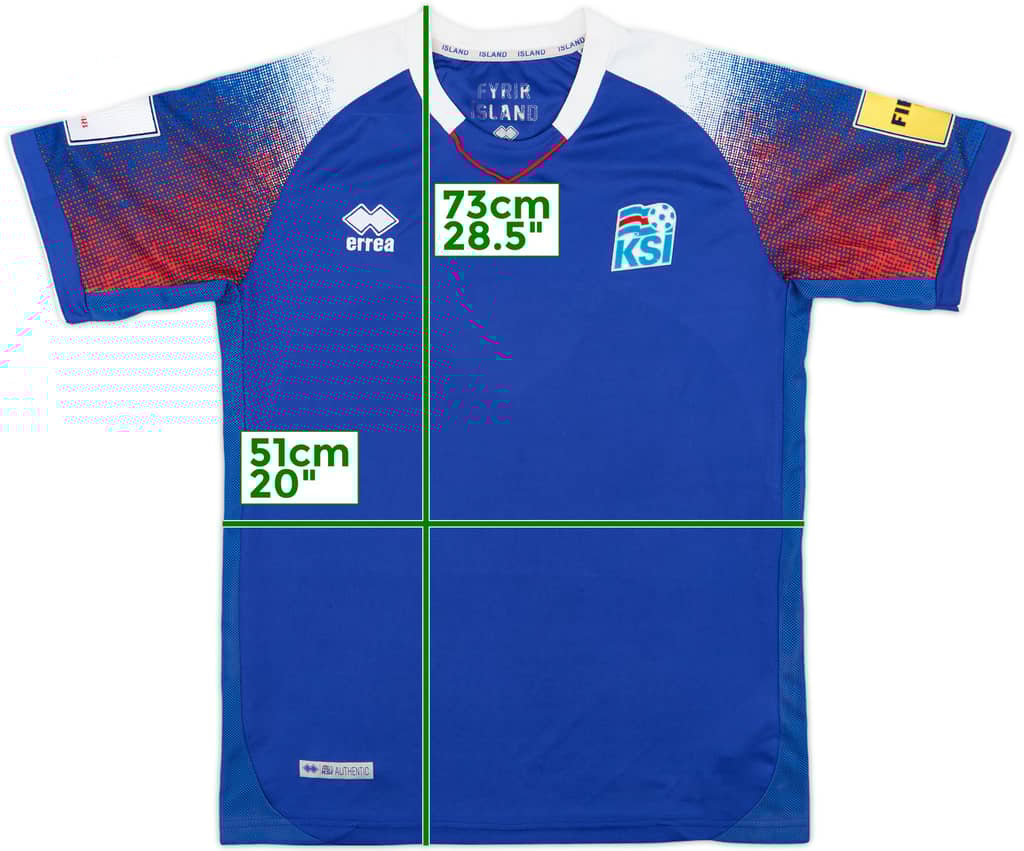 2018-19 Iceland Home Shirt - 7/10 - (M)
