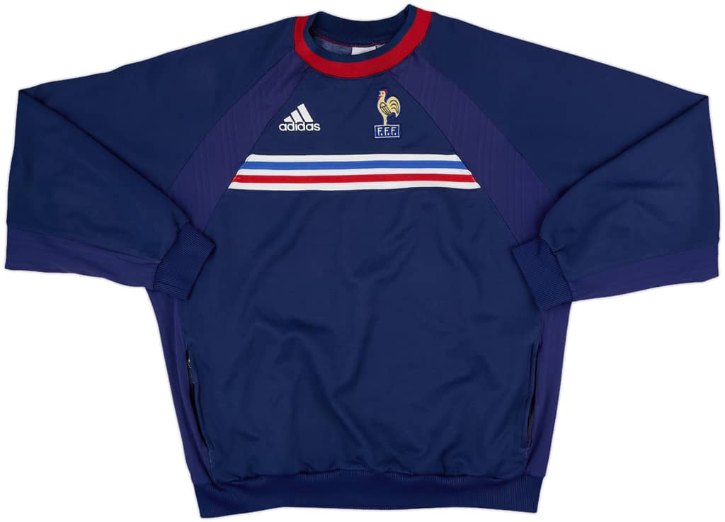2000-02 France adidas Sweat Top - 5/10 - (XL)